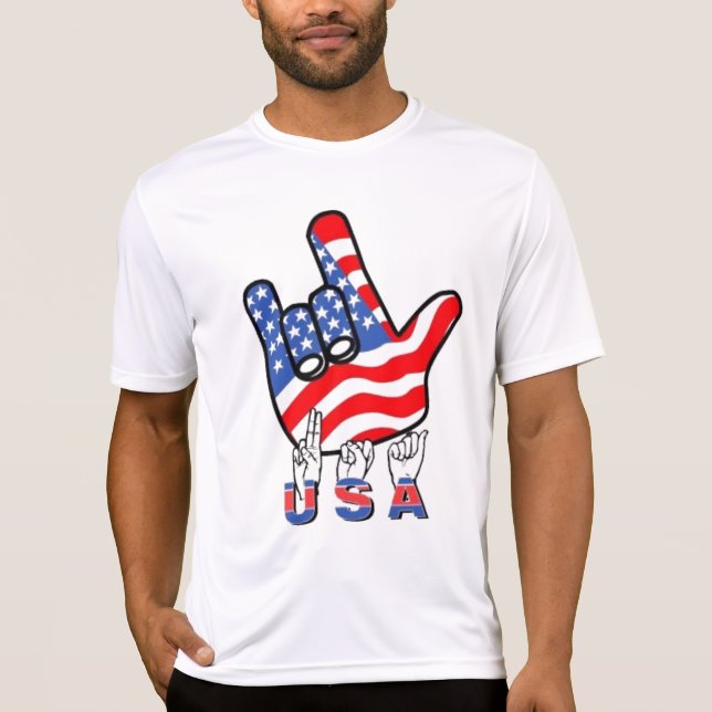 Döv Kärlek T-shirt (Framsida)