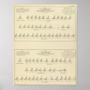 Döv och Mutism statistisk US-Lithograph Poster
