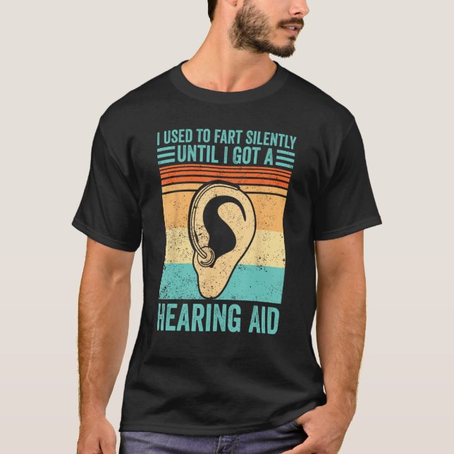 Döv Pride ASL fästs tyst tills jag Har en utfrågni T Shirt (Framsida)