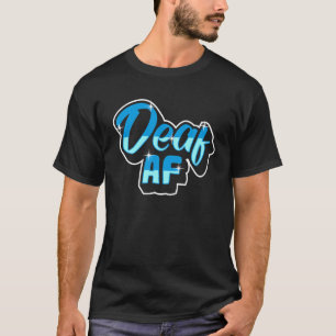 Döv Pride Medvetenhet om förlorad medvetenhet om D T Shirt