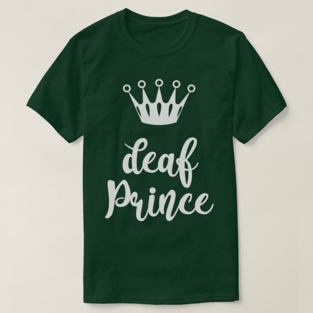 Döv Prince T Shirt (Design framsida)