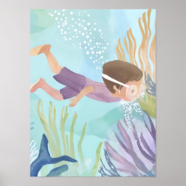 Döva korallreven poster (Framsidan)