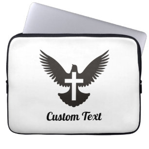 Dova med Kor Laptop sleeve