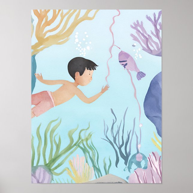 Döva revet poster (Framsidan)