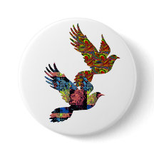 Dovar för söt inspirerande knappdesign 