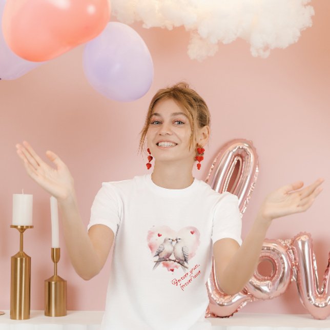 Dovar från Kärlek | ANPASSNINGSBAR | Alla hjärtans T Shirt (Skapare uppladdad)