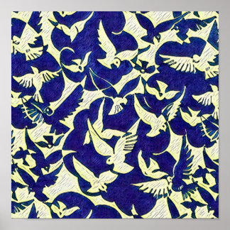 Dovar under flygning poster