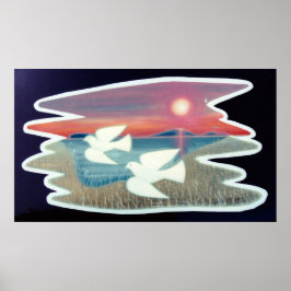Dovar under flygning poster