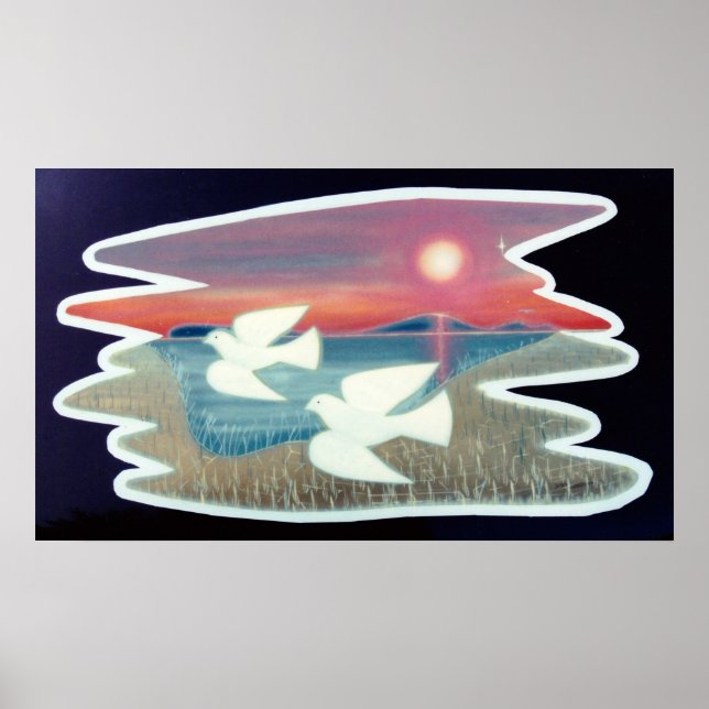 Dovar under flygning poster (Framsidan)