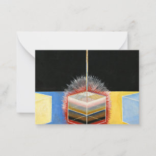 Dove, 1915 av Hilma af Klint Anteckningskort