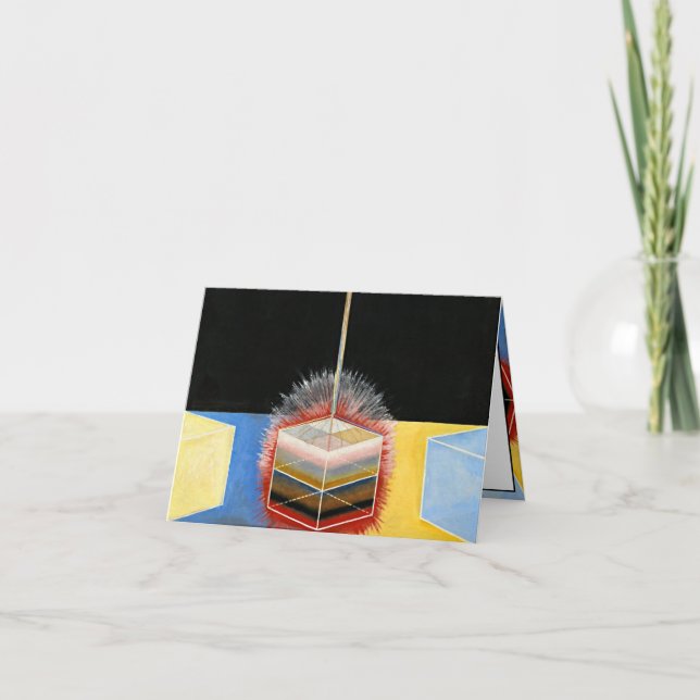 Dove, 1915 av Hilma af Klint Kort (Framsida)