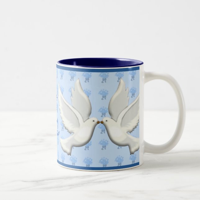 Dove Anpassningsbar Mugg (Höger)