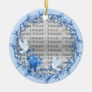 Dove Anpassningsbar Round Ornament
