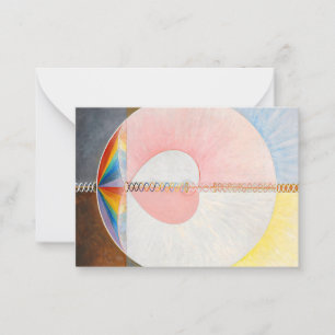 Dove av Hilma af Klint Anteckningskort