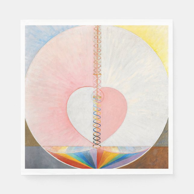Dove av Hilma af Klint Pappersservett (Framsidan)