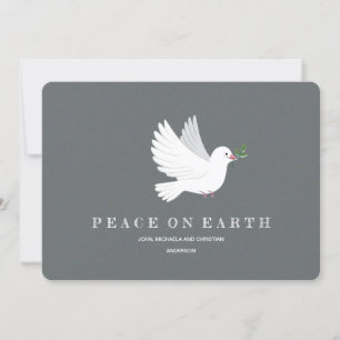 Dove av Peace Photo Helgdag Card Inbjudningar