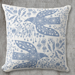 Dove Bird Blue Kudde
