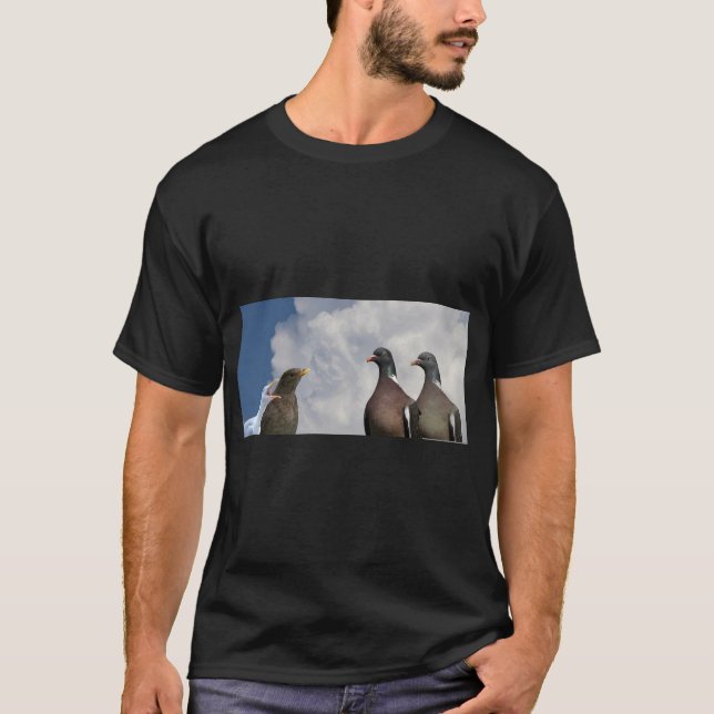 Dove Blackbird Gull Flight Tee (Framsida)