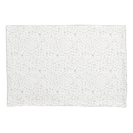 Dove Confetti Watercolor Dots Pillowcase