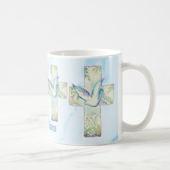 Dove Cross-mugg Kaffemugg (Höger)