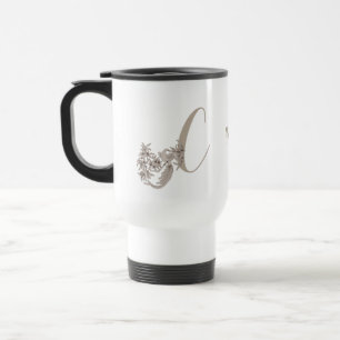 Dove Elegant Monogram Initial C Personlig Resemugg