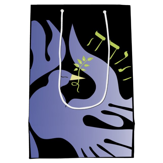 Dove Fladdermus Pub Mitzvah Tack Gift Card (Baksidan)