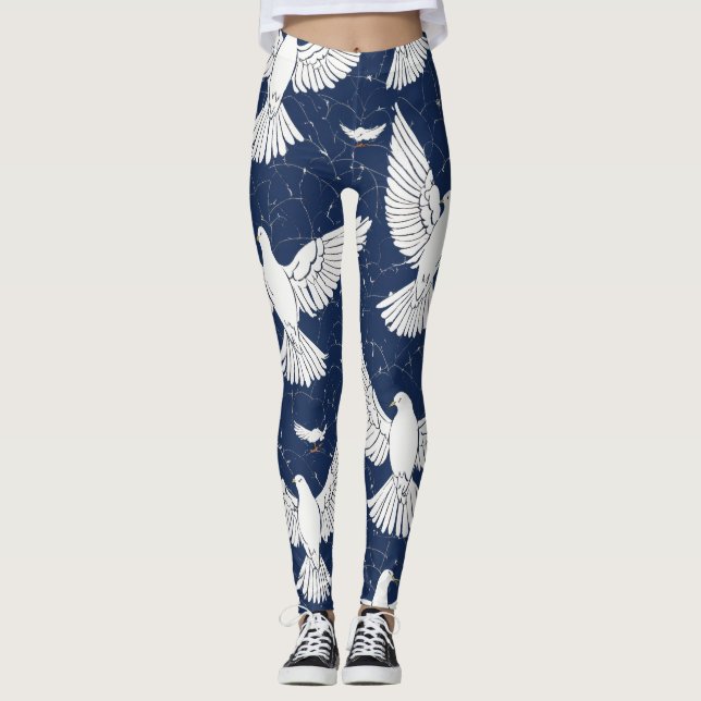 DOVE FLYING LEGGINGS (Framsida)