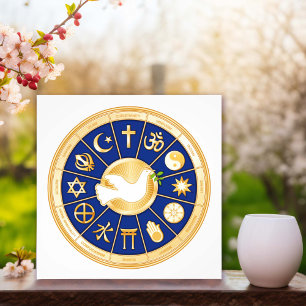 Dove för fredens inspiration fototryck