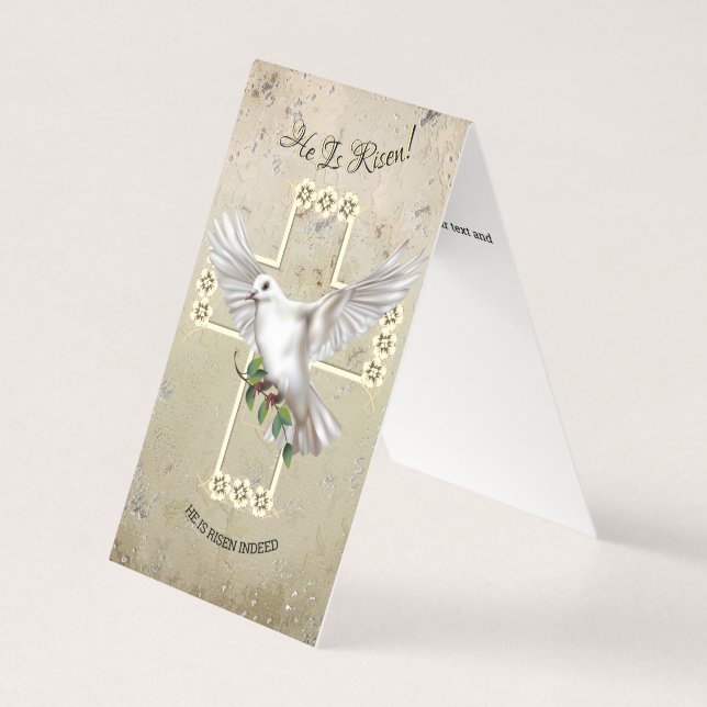 Dove för Peace Påsk Kort (Framsida)