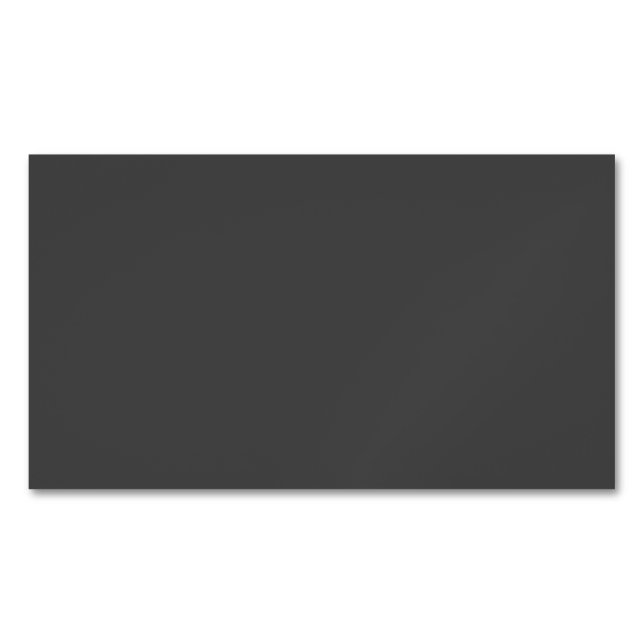 Dove-Grått,flint,friar-Grått Magnetiska Visitkort (Framsida)