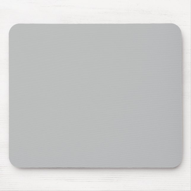 Dove Grått Grått Silver Solid Trend Färg-bakgrund Musmatta (Framsidan)