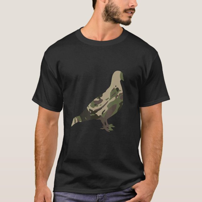 Dove Hunting Resa-jävy bun Hunters Bird Milid T Shirt (Framsida)