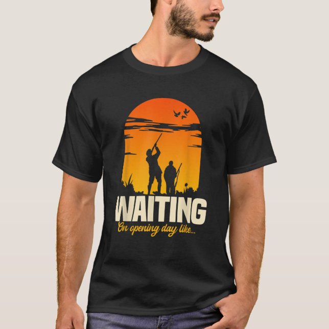 Dove Hunting Sunset Bird Pigeon Huntress T Shirt (Framsida)