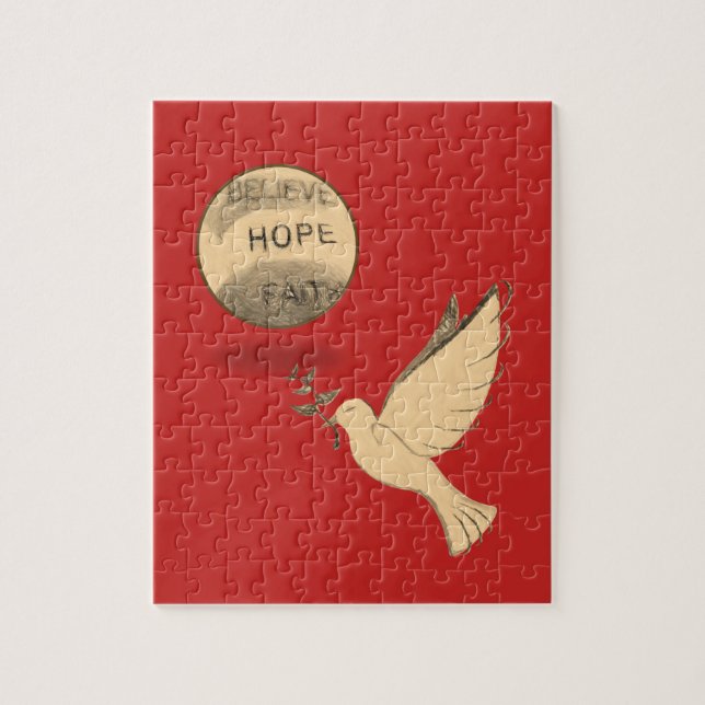 Dove Jigszle Puzzle Pussel (Vertikal)