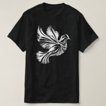 Dove kontur, svart