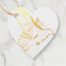 Dove Love Gold Heart Presentkort
