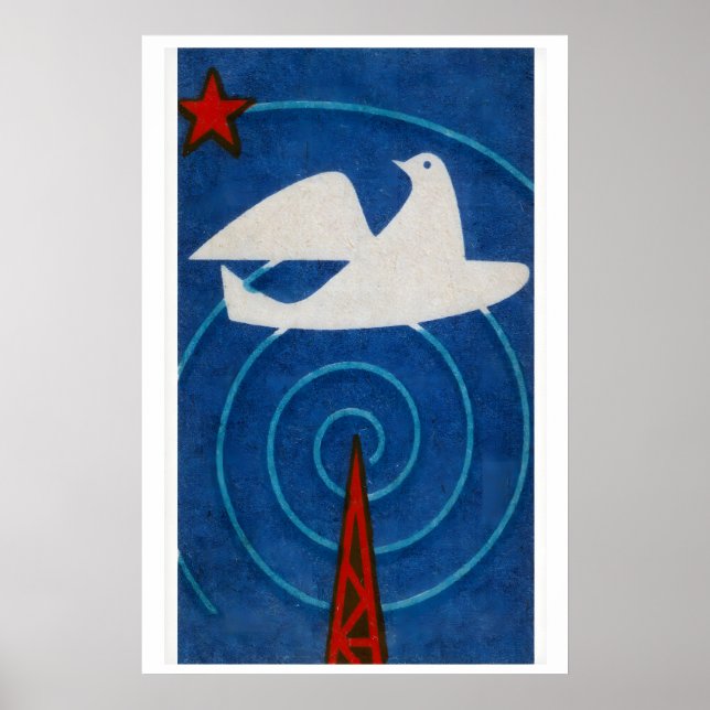 Dove - Matchbox Print - Estetisk Väggkonst (Framsidan)