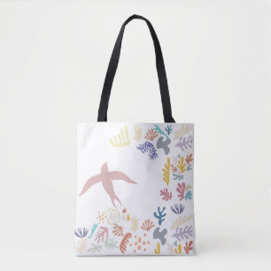 Dove Matisse Art Inslag Tygkasse
