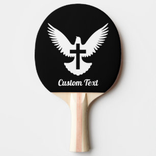 Dove med Kor Ping-Pong Paddle Pingisracket