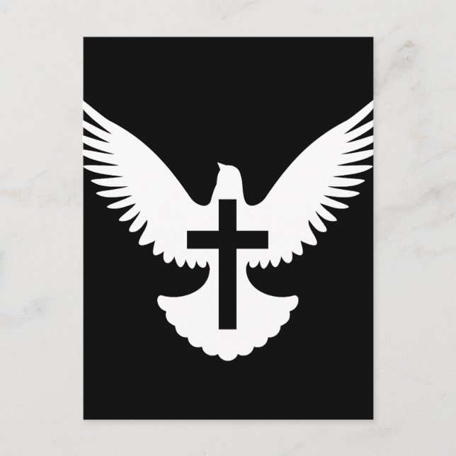 Dove med Kor Vykort (Framsida)