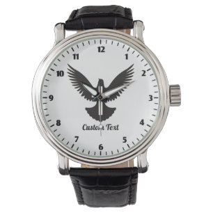 Dove med Kor Wrist Watch Armbandsur