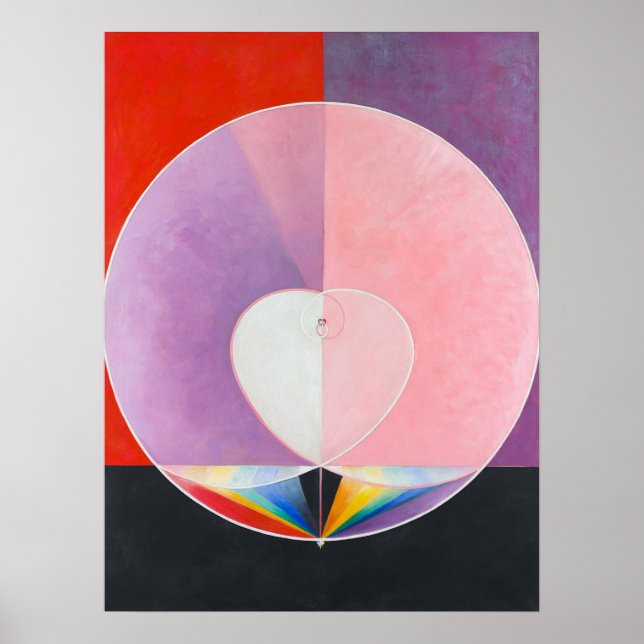 Dove No. 2 by Hilma af Klint Poster (Framsidan)