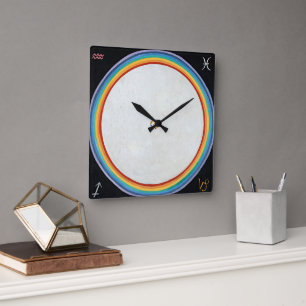 Dove, nr 14, av Hilma af Klint Fyrkantig Klocka