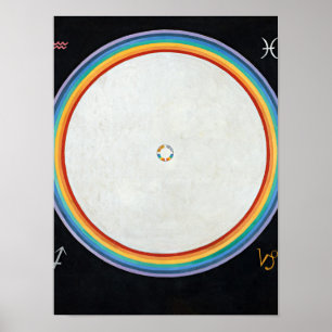 Dove, nr 14 av Hilma af Klint Poster