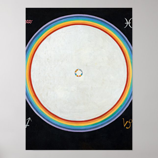 Dove, nr 14 av Hilma af Klint Poster (Framsidan)