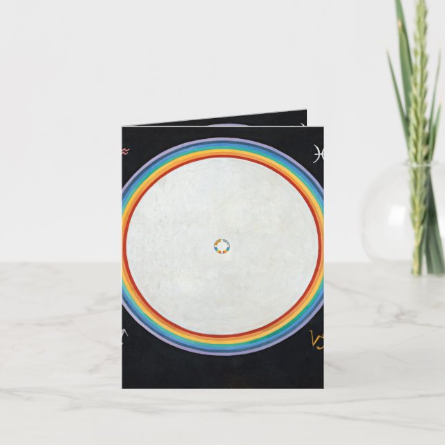 Dove, nr 14, av Hilma af Klint Tack Kort (Framsida)