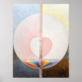 Dove, nr 1, Hilma af Klint, Heart Poster