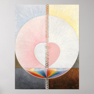 Dove, nr 1, Hilma af Klint Poster