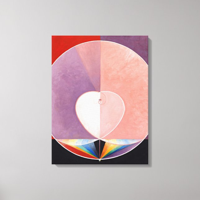 Dove, nr 2 av Hilma af Klint Canvastryck (Framsida)
