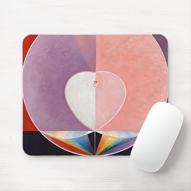 Dove, nr 2 av Hilma af Klint Musmatta (Med mus)